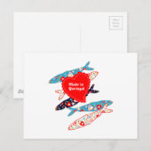 Sardines Made in Portugal Briefkaart (Voorkant / Achterkant)