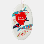 Sardines Made in Portugal Keramisch Ornament (Rechts)