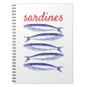 Sardines Notitieboek (Voorkant)