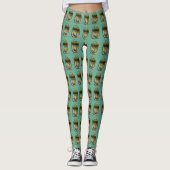 Sardines on Green Leggings (Voorkant)