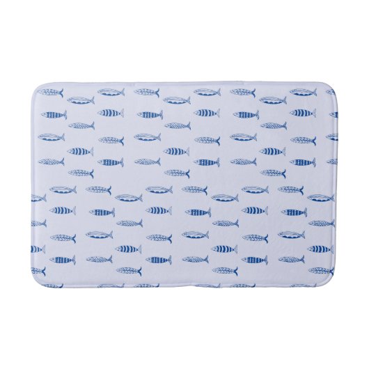 Sardines-patroon Badmat (Voorkant)