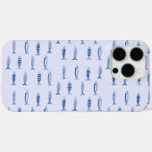 Sardines-patroon Case-Mate iPhone Case (Achterkant (horizontaal))