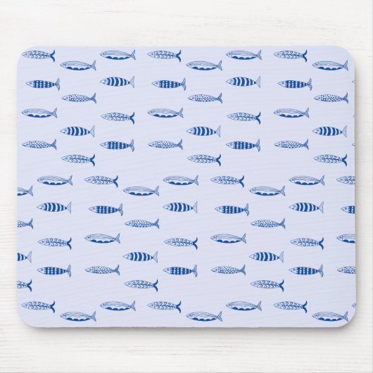 Sardines Patroon Muismat (Voorkant)