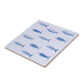 Sardines Patroon Tegeltje (Zijkant)