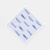 Sardines Pattern Servet (Hoek)