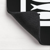 Sardines Pictogram Mousepad Muismat (Hoek)