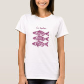 Sardines-Pink Hawaiian T-shirt (Voorkant)