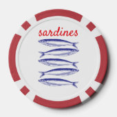 Sardines Poker Chips (Achterkant)