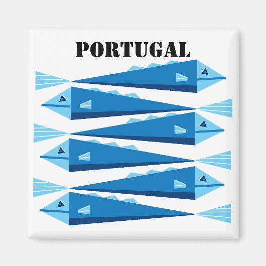 Sardines Portugal Magneet (Voorkant)