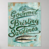 Sardines print _ Kitchen wall art _ Sardine tin pr (Voorkant)