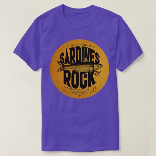 Sardines Rock T-shirt (Design voorkant)