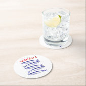 Sardines Ronde Kartonnen Onderzetter (Insitu)