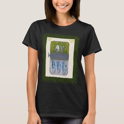 Sardines Stempel T-shirt (Voorkant)