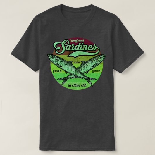 sardines t-shirt (Design voorkant)