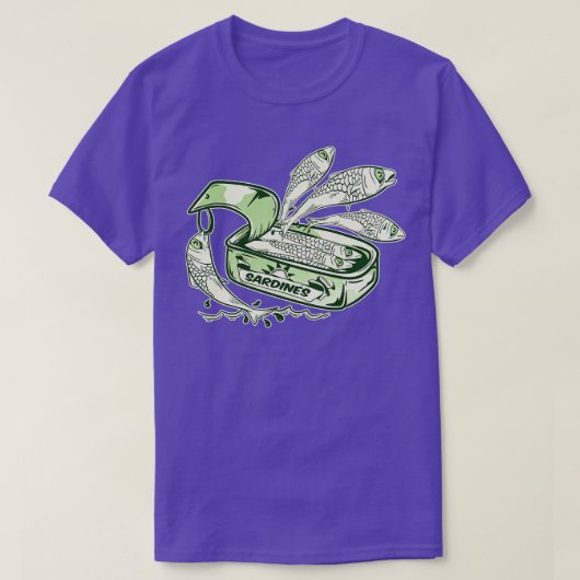 Sardines T-shirt (Design voorkant)