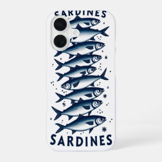 Sardines telefoonhoesje voor iPhone 16 Hoesje