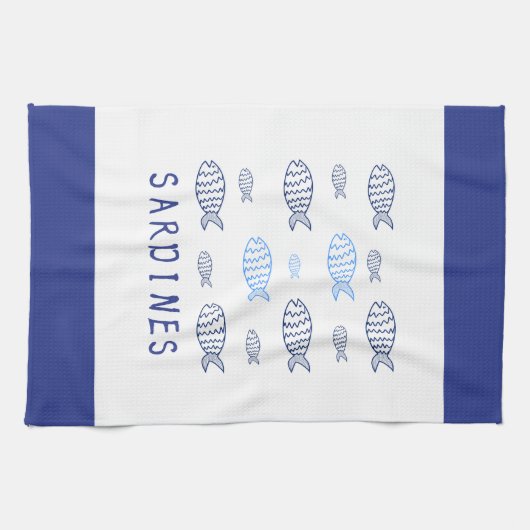 Sardines Theedoek (Horizontaal)