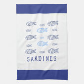 Sardines Theedoek (Verticaal)