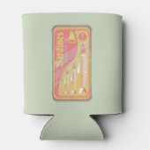 Sardines tin Retro poster stijl Blikjeskoeler (Achterkant)