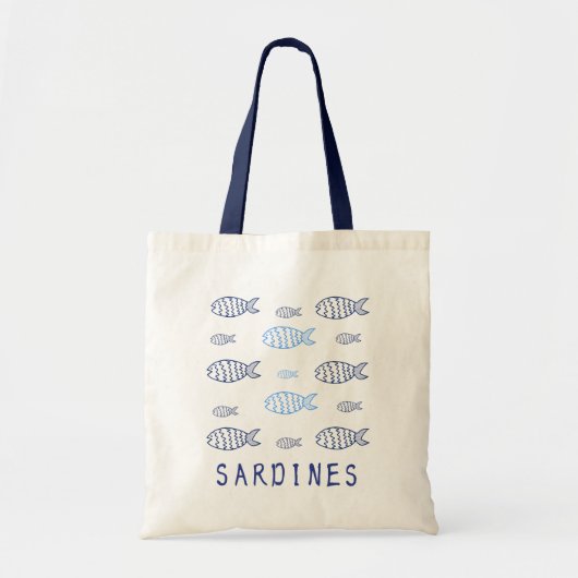 Sardines Tote Bag (Voorkant)