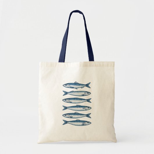 Sardines Tote Bag (Voorkant)