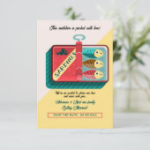 Sardines-uitnodiging Kaart (Staand voorkant)