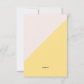 Sardines-uitnodiging Kaart (Achterkant)