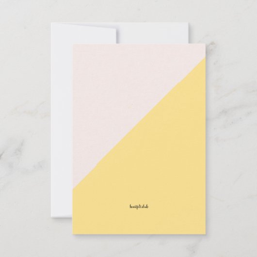 Sardines-uitnodiging Kaart (Achterkant)