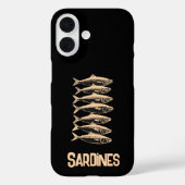 Sardines, visser Case-Mate iPhone case (Achterkant)