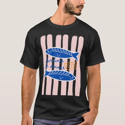 Sardines voor het Diner - Zomer T-shirt (Voorkant)