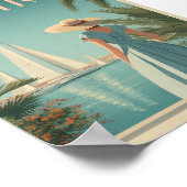 Sardinia 50s vintage poster (Hoek)