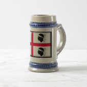 Sardinia Flag Bierpul (Voorkant rechts)