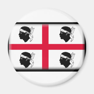 Sardinia Flag Magneet