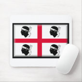 Sardinia Flag Muismat (Met muis)