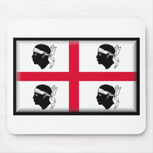 Sardinia Flag Muismat (Voorkant)