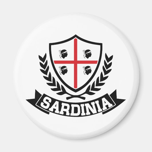 Sardinia Italia Magneet (Voorkant)