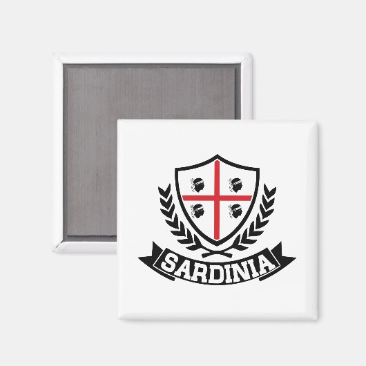 Sardinia Italia Magneet (Voorkant / Achterkant)