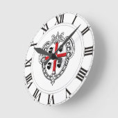 Sardinia (Italië) Coat of Arms Ronde Klok (Hoek)