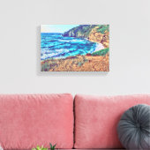 Sardinia strand Italië Canvas Afdruk (Insitu (Woonkamer))