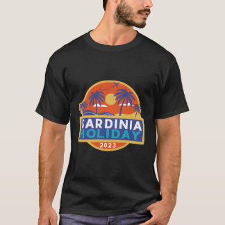 Sardinië 2023 Mediterraan Italië T-shirt