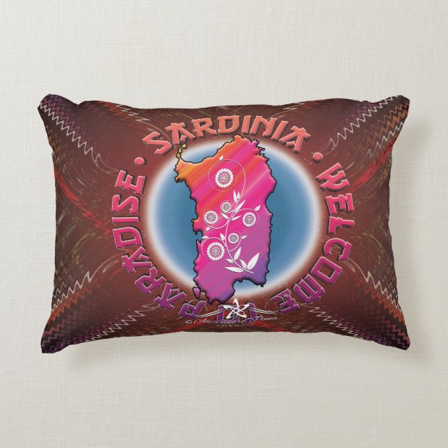 Sardinië Accent Kussen (Voorkant)