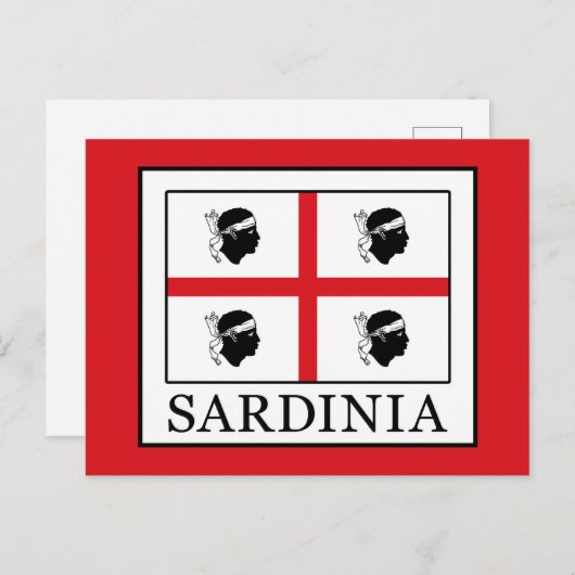 Sardinië Briefkaart (Voorkant / Achterkant)