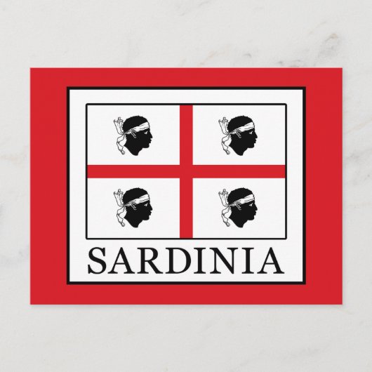 Sardinië Briefkaart (Voorkant)