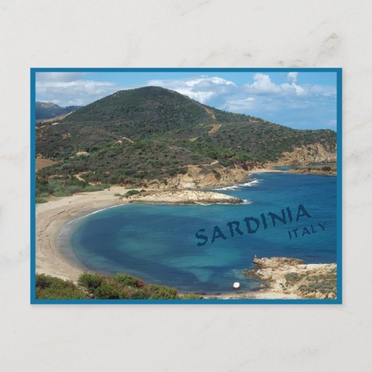 Sardinië Briefkaart (Voorkant)