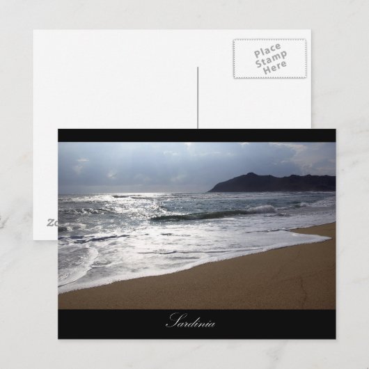 Sardinië Briefkaart (Voorkant / Achterkant)