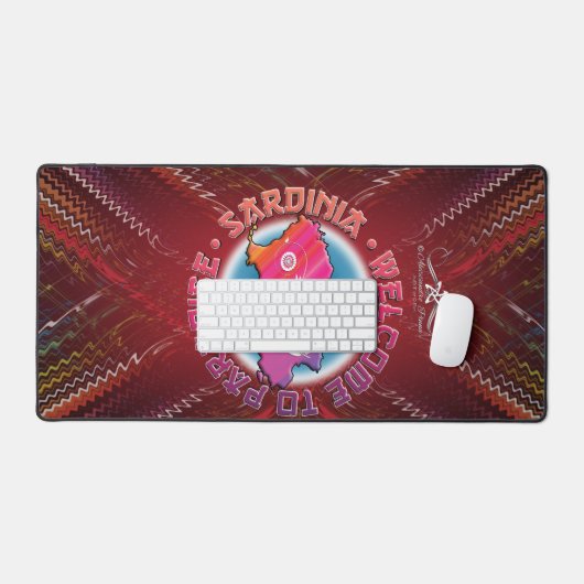 Sardinië Bureaumat (Keyboard & Muis)