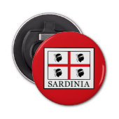 Sardinië Button Flesopener (Voorkant)