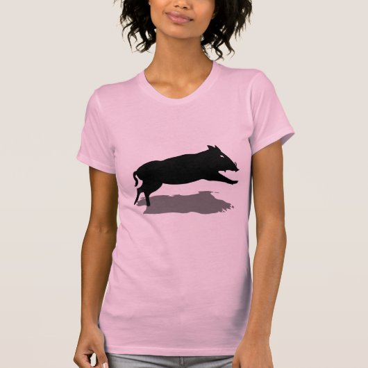 Sardinië, Cinghiale - Wilde beer (meisje) T-shirt (Voorkant)