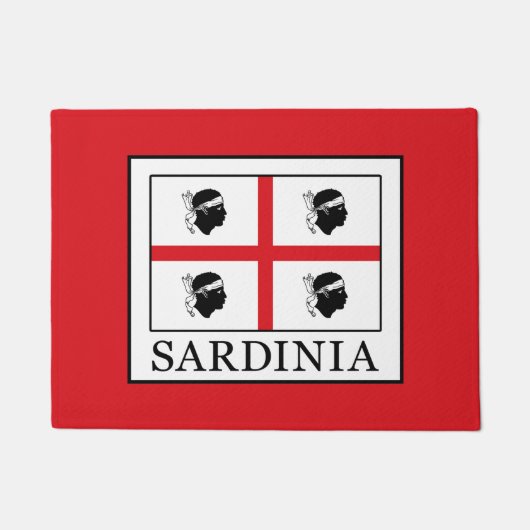 Sardinië Deurmat (Voorkant)