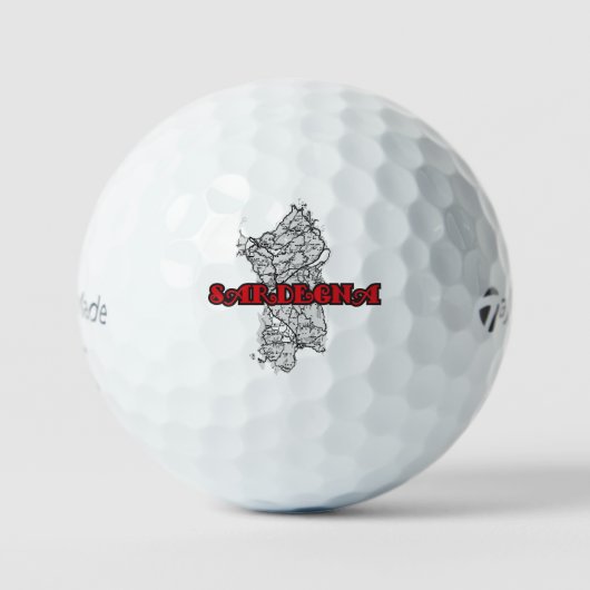 Sardinië Golfballen (Voorkant)